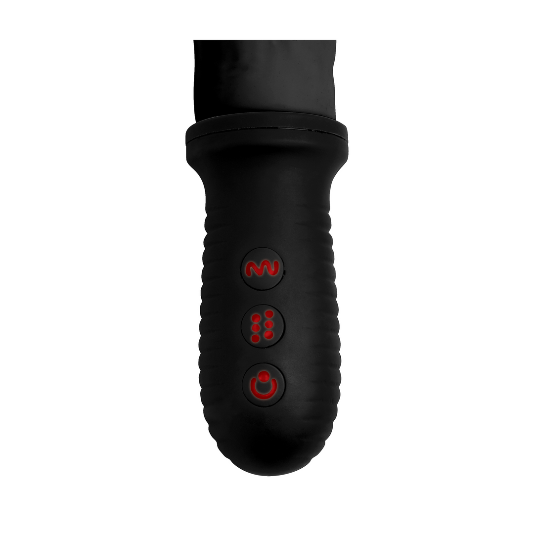 Auto Pounder - Vibrerende en Duwende Dildo met Handvat - Afbeelding 3