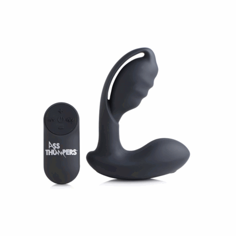 AT Power - Prostate Stimulator Holle Prostate Plug met Afstandsbediening en 7 Snelheden