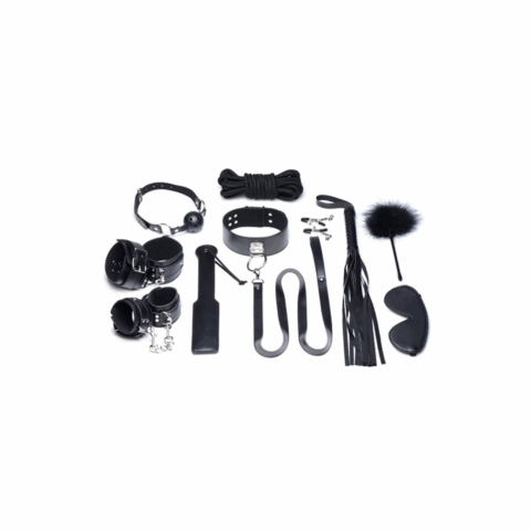 Deluxe 10-delige bondage set