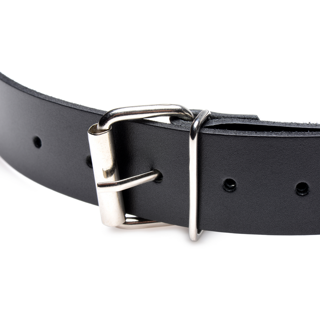 Leren Strap Dildo Houder - Afbeelding 3