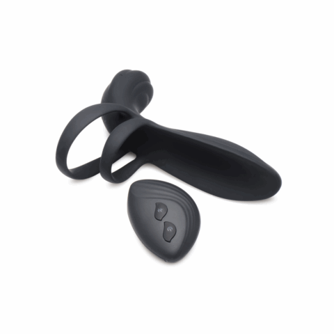 Siliconen Vibrerende Penis Sleeve met Afstandsbediening
