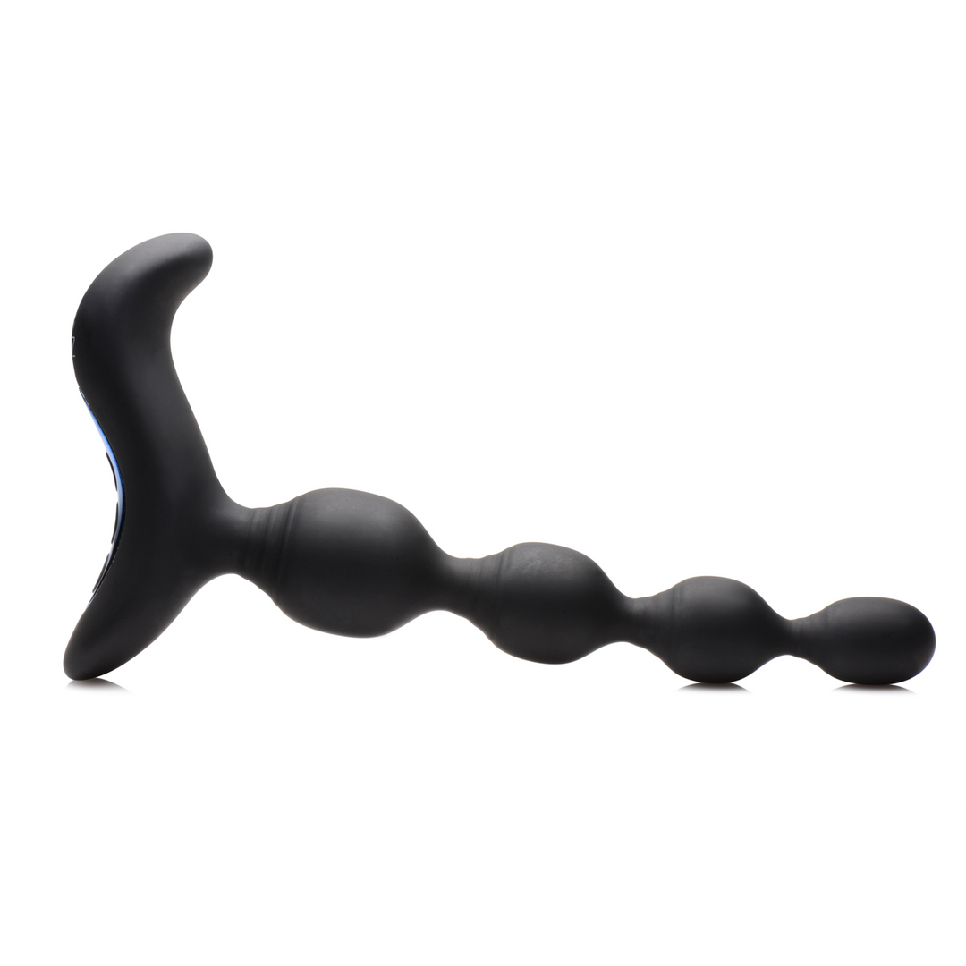 Vibrerende en E-Stim Silicone Anale Kralen met Afstandsbediening - Afbeelding 3