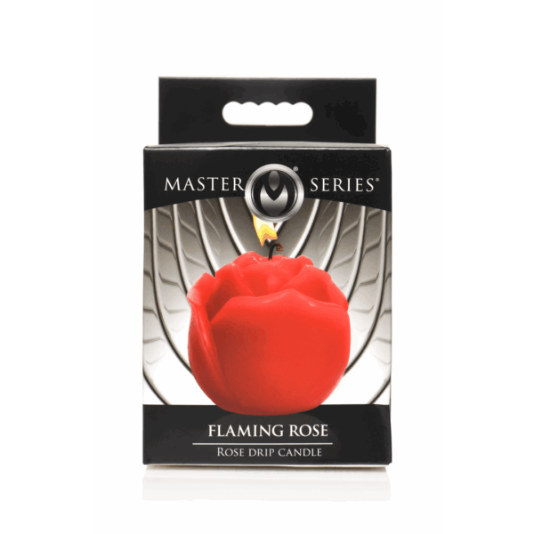 Flaming Rose - Druipkaars - Rood - Afbeelding 3