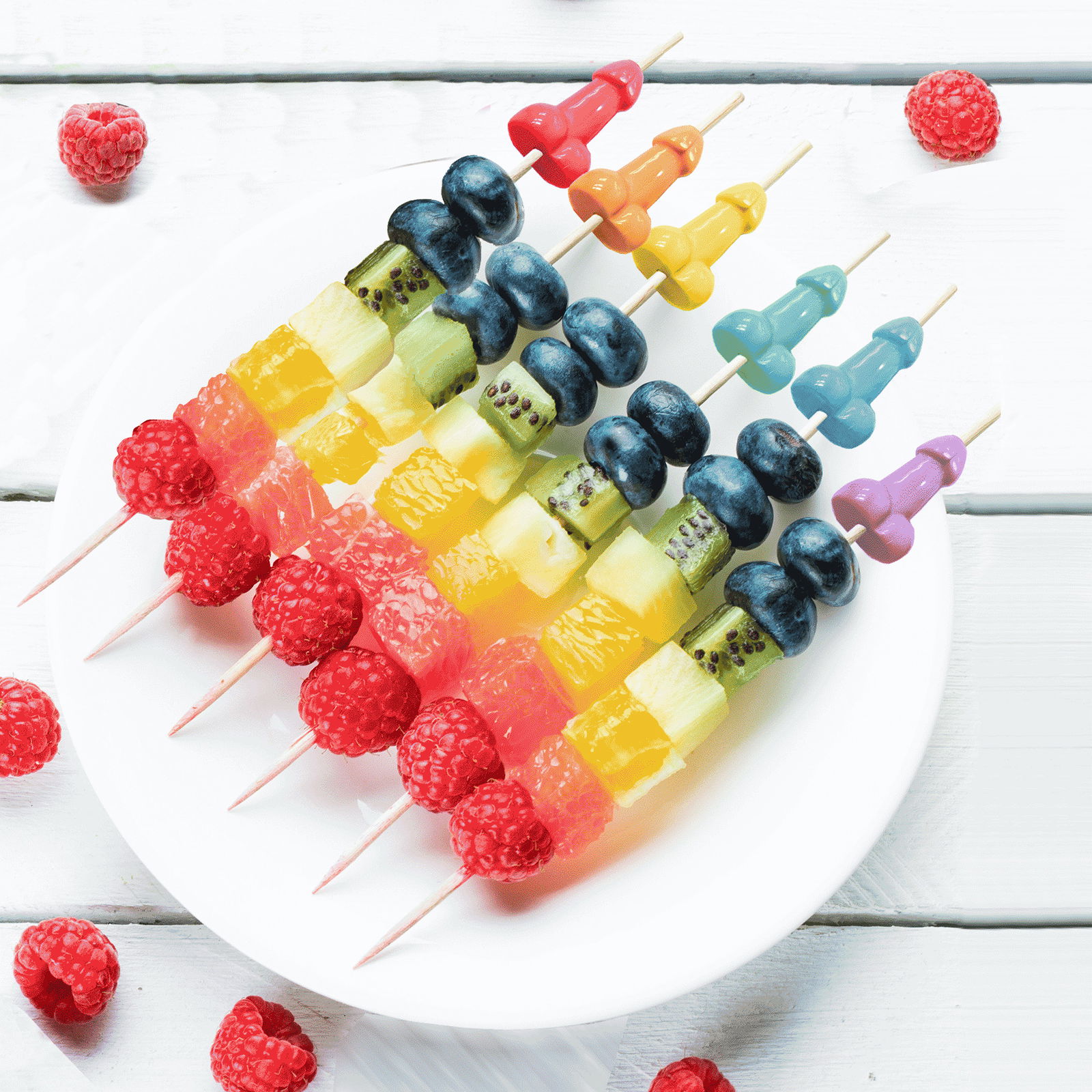 Super Fun Penis - Hor D'Oeuvre's Picks - Set van 6 - Afbeelding 3