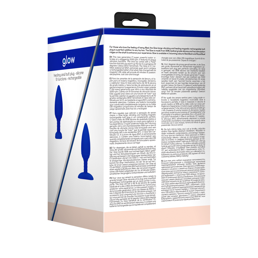 Glow - Heating Anal Butt Plug - Afbeelding 3