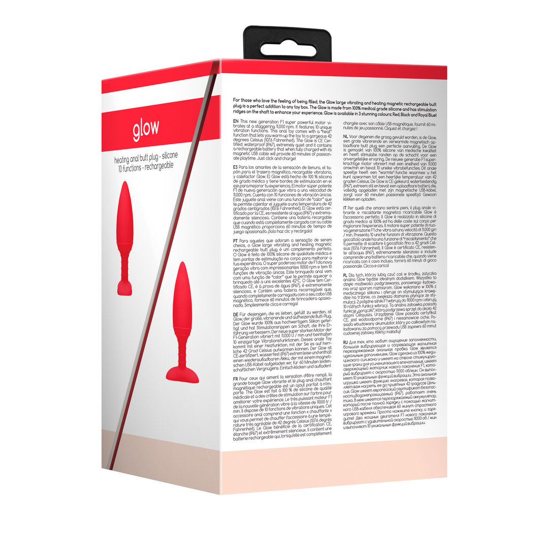 Glow - Heating Anal Butt Plug - Afbeelding 3