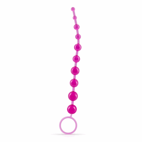Basis Anale Kralen - 10 Kralen Ketting - Roze