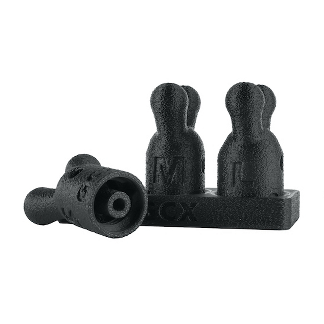 Aroma Inhaler Dop - Set van 3 - S/M/L - Zwart - Afbeelding 3