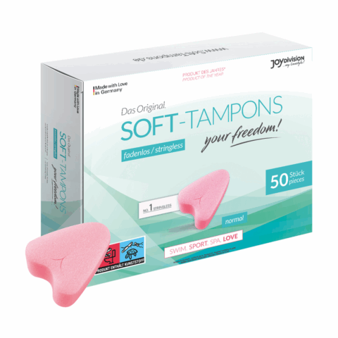 Zachte Tampons Normaal - 50 Stuks