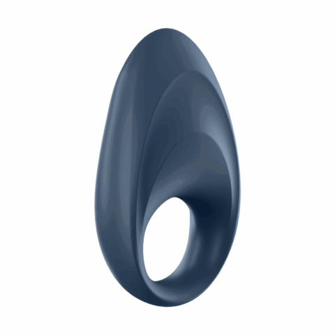 Mighty One - Vibrerende Cockring - Blauw