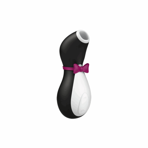 Pinguïn - Air Pulse Stimulator - Zwart/Wit