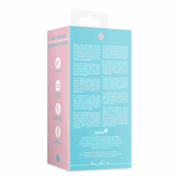 Panty Vibrator met Afstandsbediening - Arctic Blue - Afbeelding 3