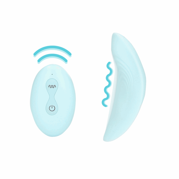 Panty Vibrator met Afstandsbediening - Arctic Blue