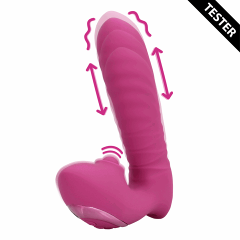 Duwende en Tik Vibrator - Krachtig Roze - Tester
