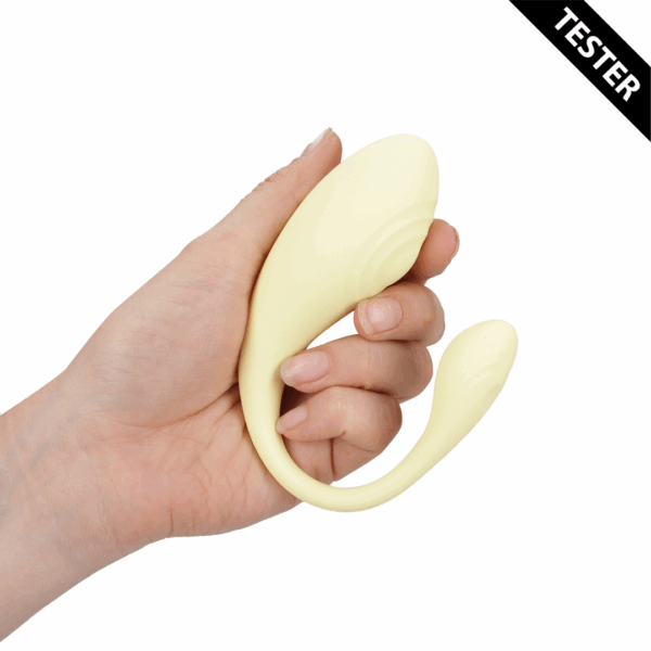 Vibrerende G-Spot Vibe met Afstandsbediening - Geel - Tester - Afbeelding 3