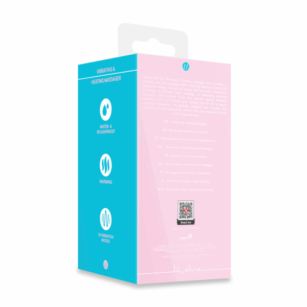 Vibrerende en verwarmende massager - Roze - Afbeelding 3