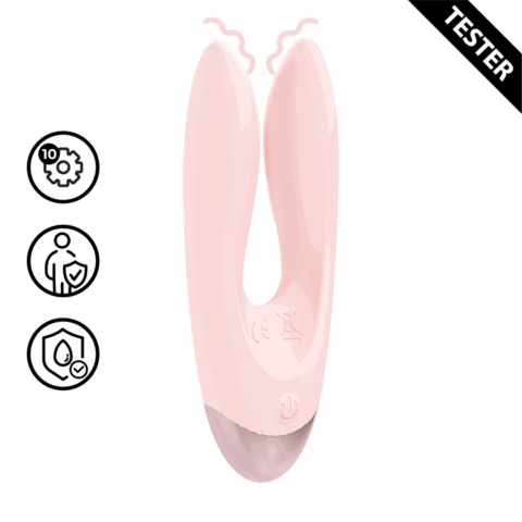 Amour - Dual Motor Vibe - Roze - Tester