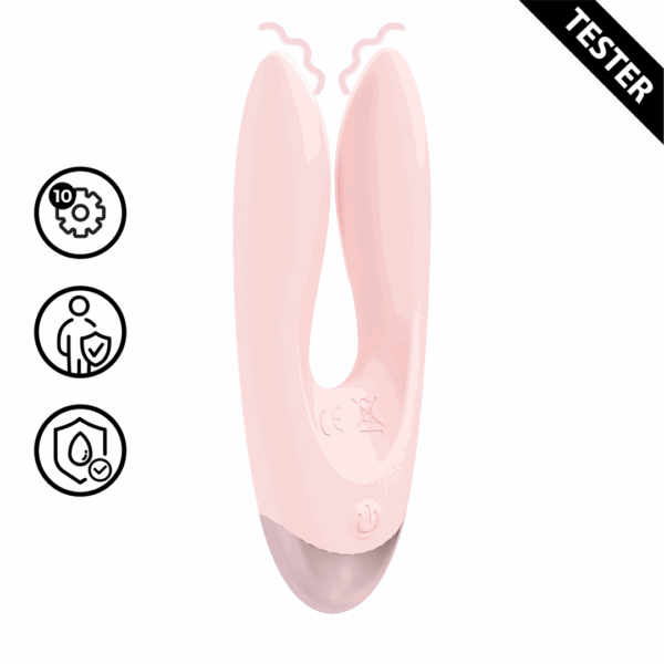 Amour - Dual Motor Vibe - Roze - Tester