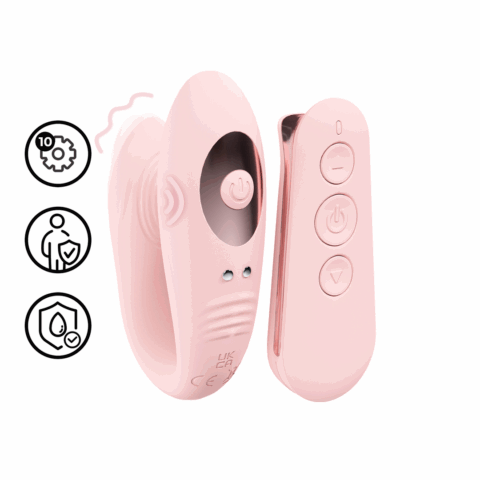 Charme - Afstandsbediening Dubbele Motor Vibe - Roze