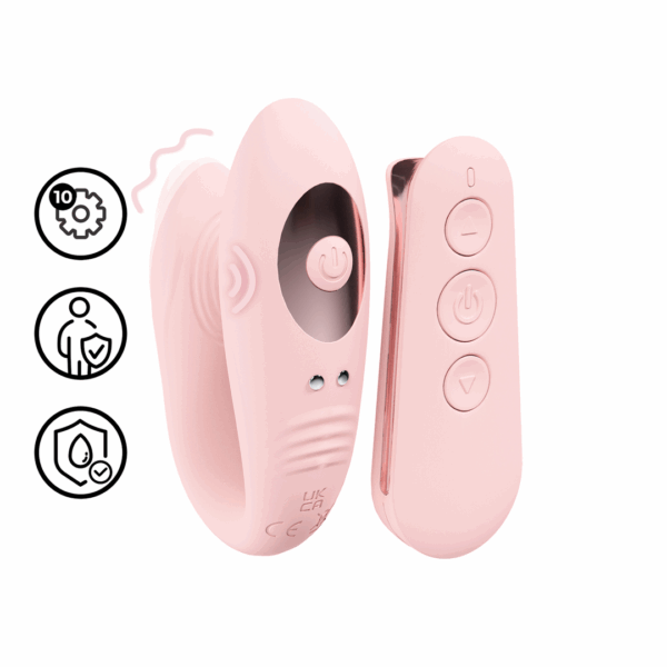 Charme - Afstandsbediening Dubbele Motor Vibe - Roze