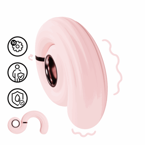 Tourner - Vibrerende Swirl - Roze