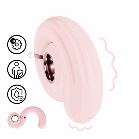 Perles - Draaibare Parels Swirl - Roze