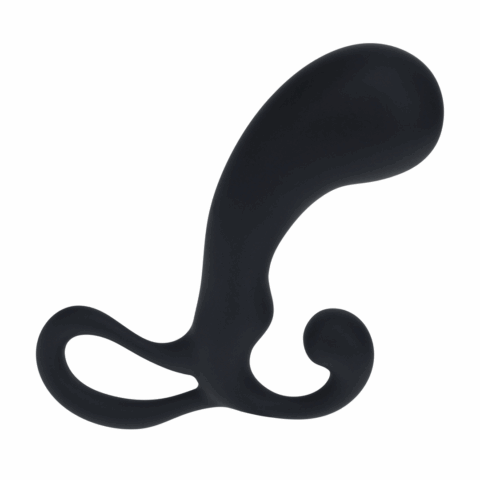 Lamp met Lussen Silicium Prostaat Massager - L - Zwart