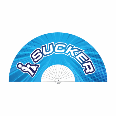 Sucker - Ventilator - 64 cm - Blauw