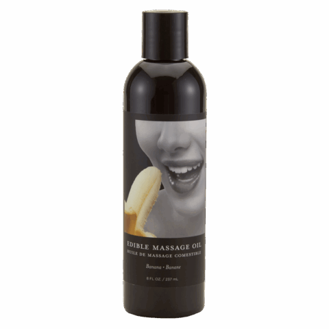 Banaan Eetbare Massageolie - 8 fl oz / 237 ml