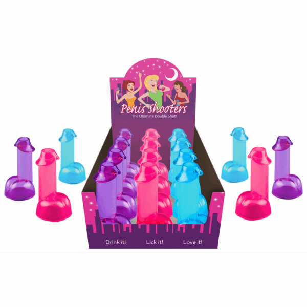 Set van 12 Penis Shooters