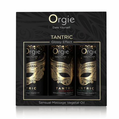 Tantric - Sensuele Massageolie Set - Mini Formaat