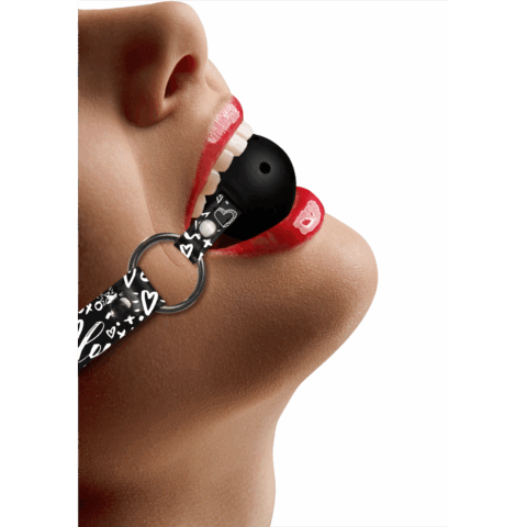 Ademend Ball Gag - Love Street Art Fashion