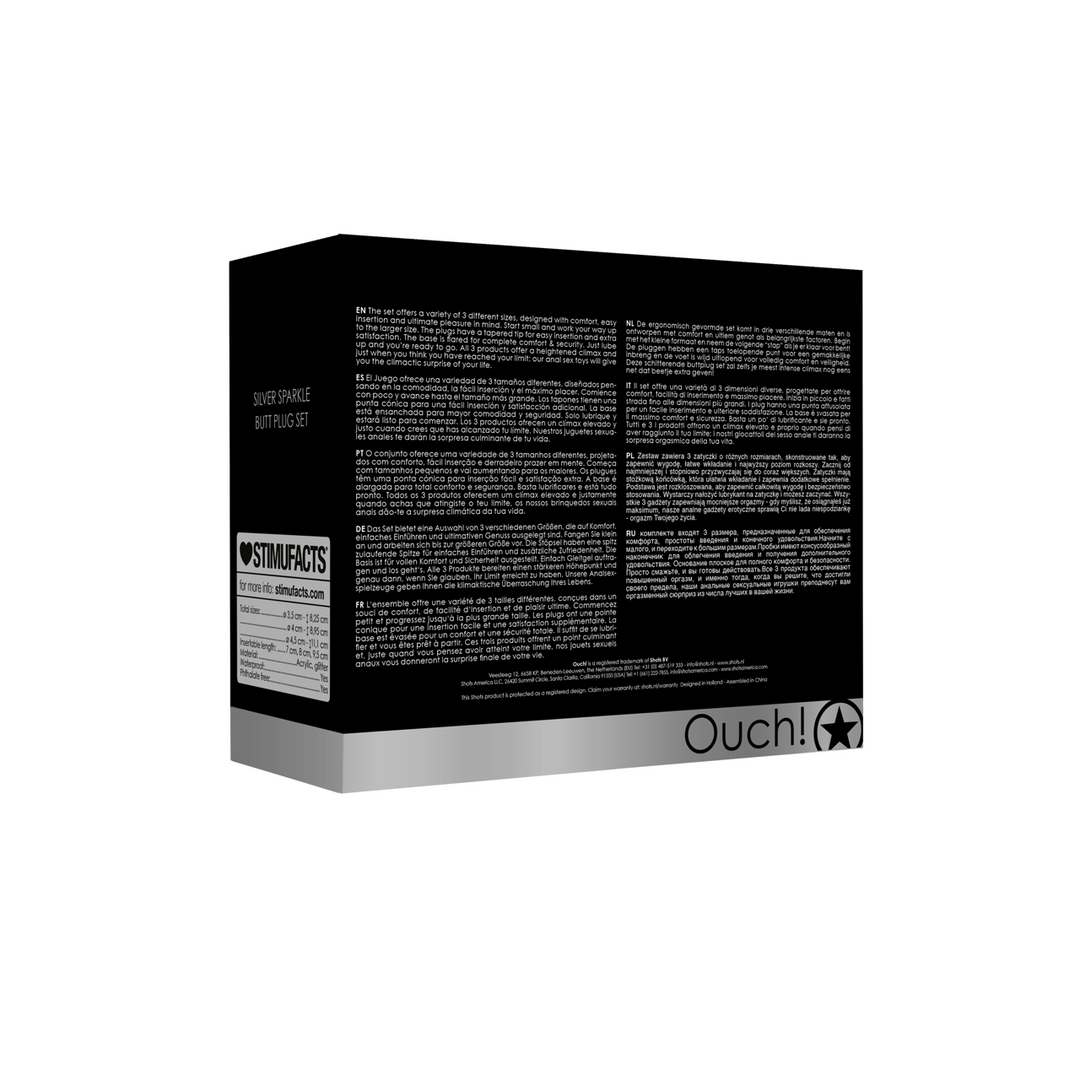 Acryl Buttplug Set - Afbeelding 3