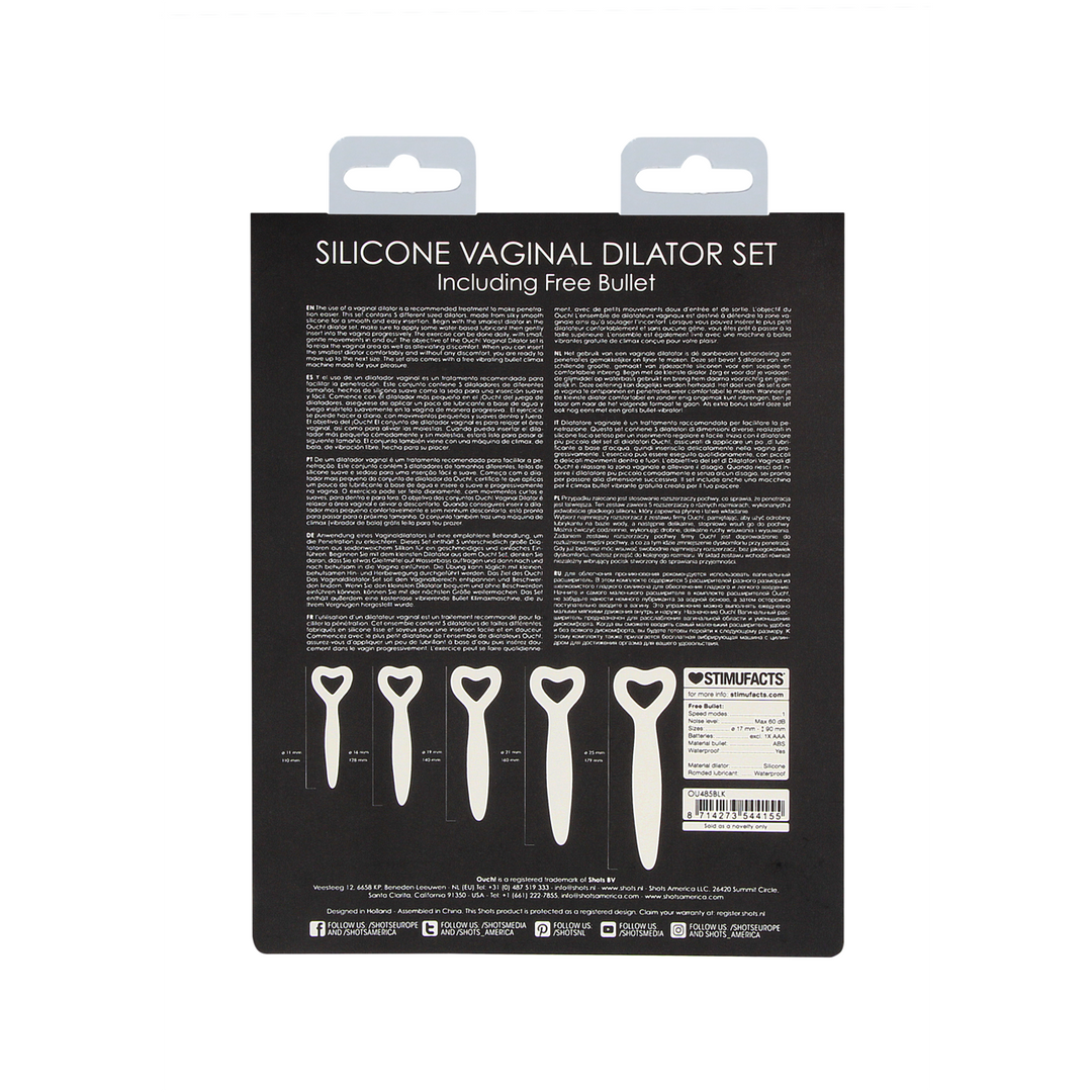 Siliconen Vaginale Dilatator Set - Afbeelding 3