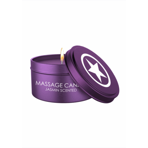 Massagekaars - Ondeugend - Paars