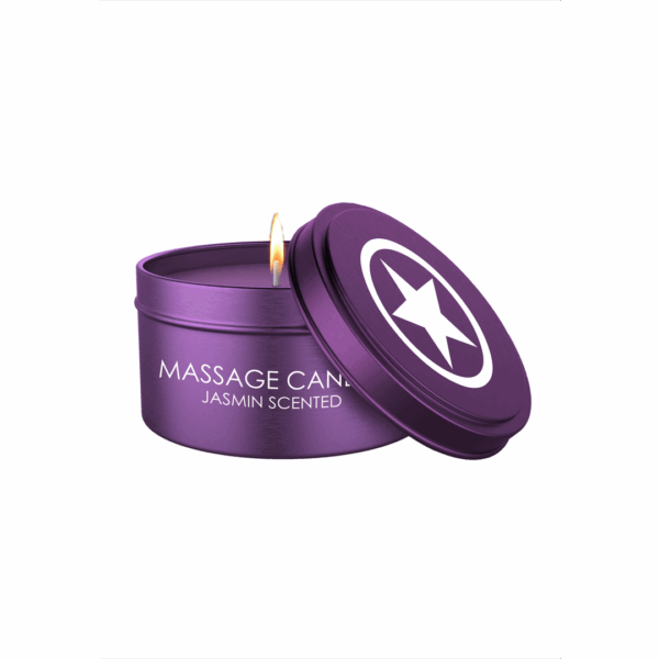 Massagekaars - Ondeugend - Paars