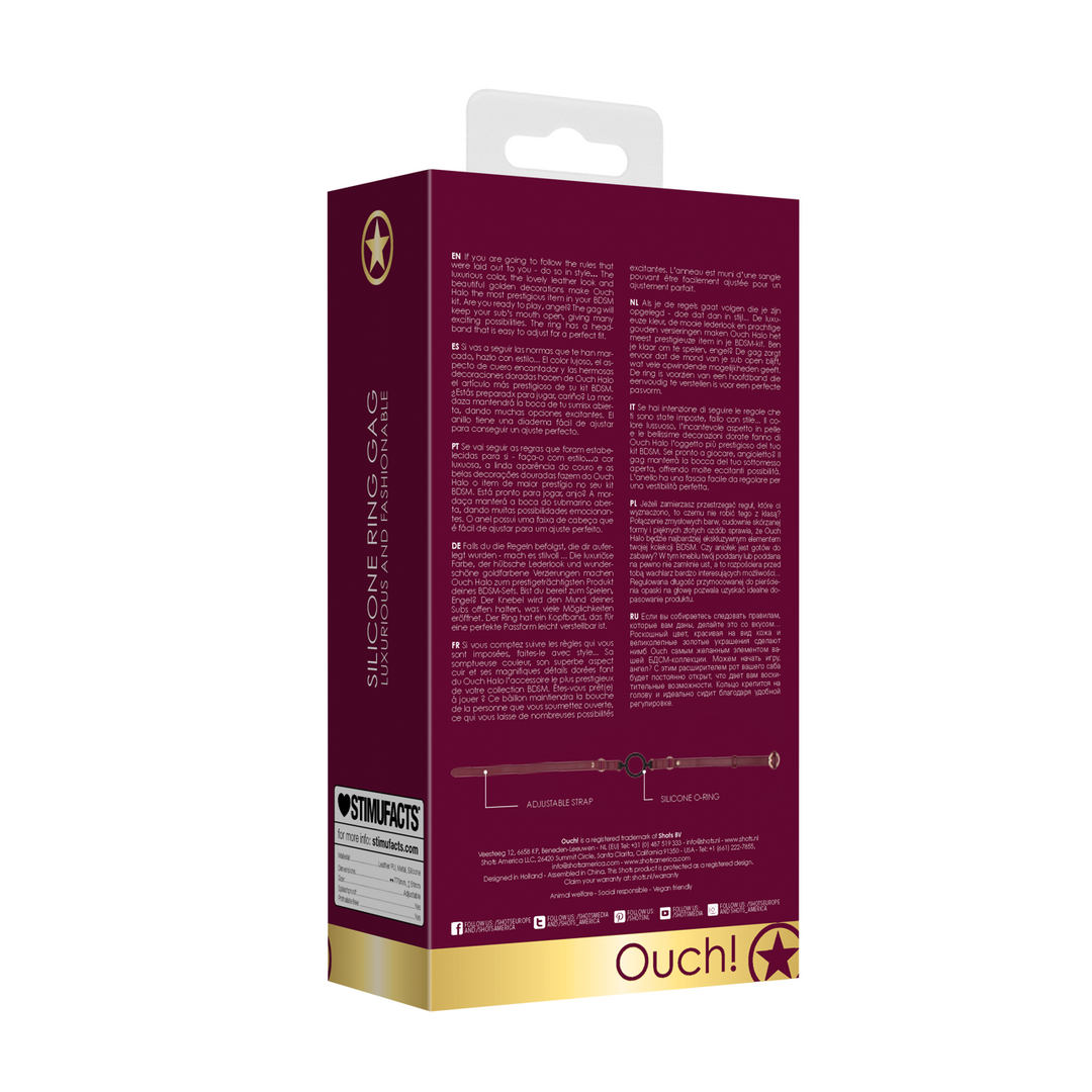 Siliconen Open Ring Gag - Afbeelding 3