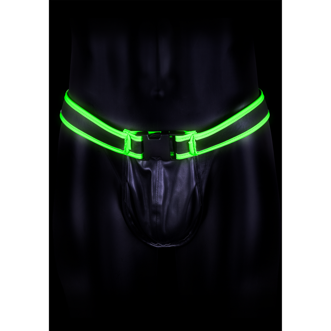 Jockstrap met Gesp - Glow in the Dark - S/M