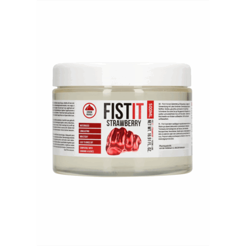 Extra Dikke Glijmiddel - Aardbei - 17 fl oz / 500 ml