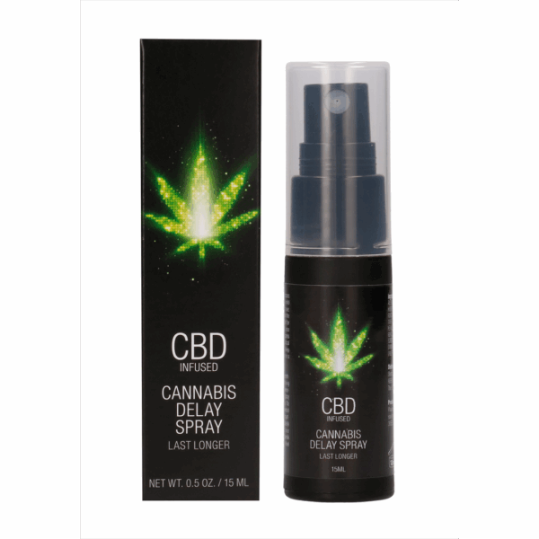 CBD Cannabis Vertraging Spray - 0,5 fl oz / 15 ml