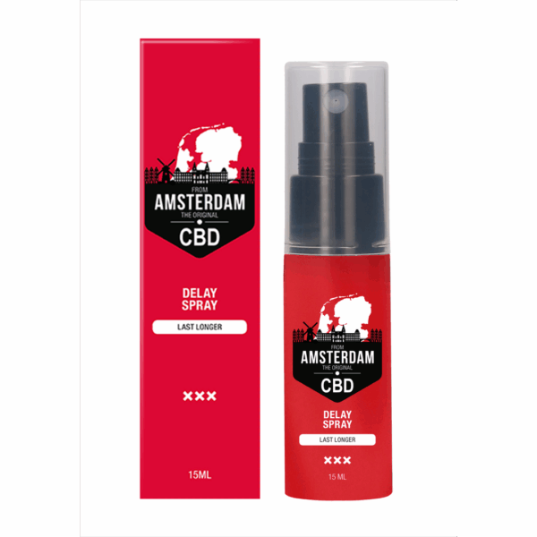 Original CBD uit Amsterdam - Delay Spray - 0,5 fl oz / 15 ml