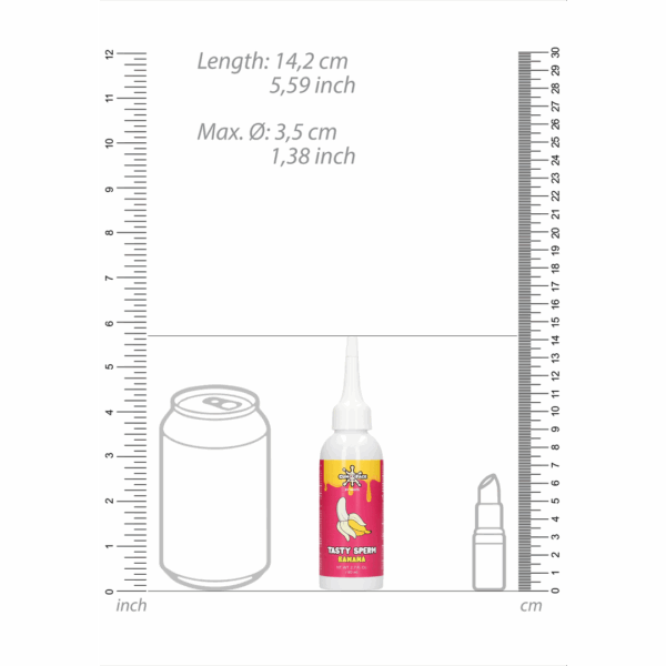Banaan Tasty Sperm - 3 fl oz / 80 ml - Afbeelding 3