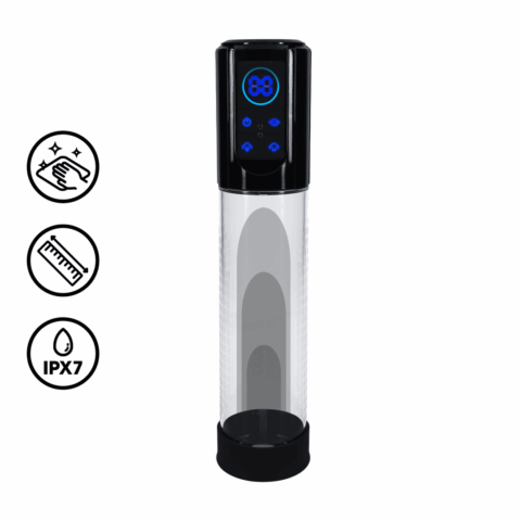 MegaLift - Automatische Waterdichte Penis Pomp - Zwart