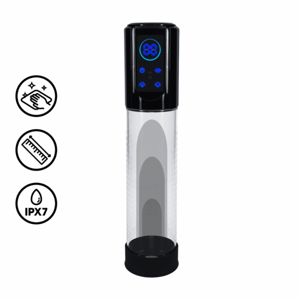 MegaLift - Automatische Waterdichte Penis Pomp - Zwart