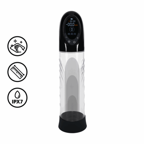 CyberPulse - Automatische Waterdichte Penis Pomp - Zwart