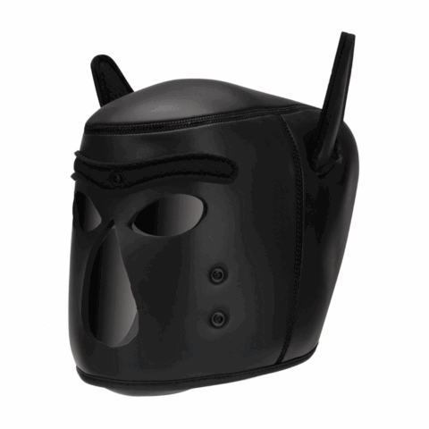 Neopreen Puppy Hood - Zwart
