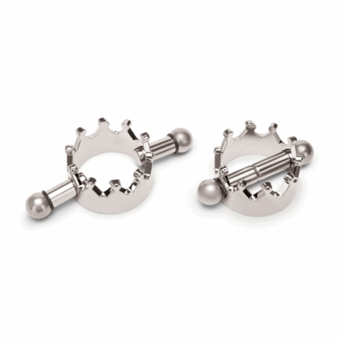 Magnetische Tepelkroon Klemmen - Zilver