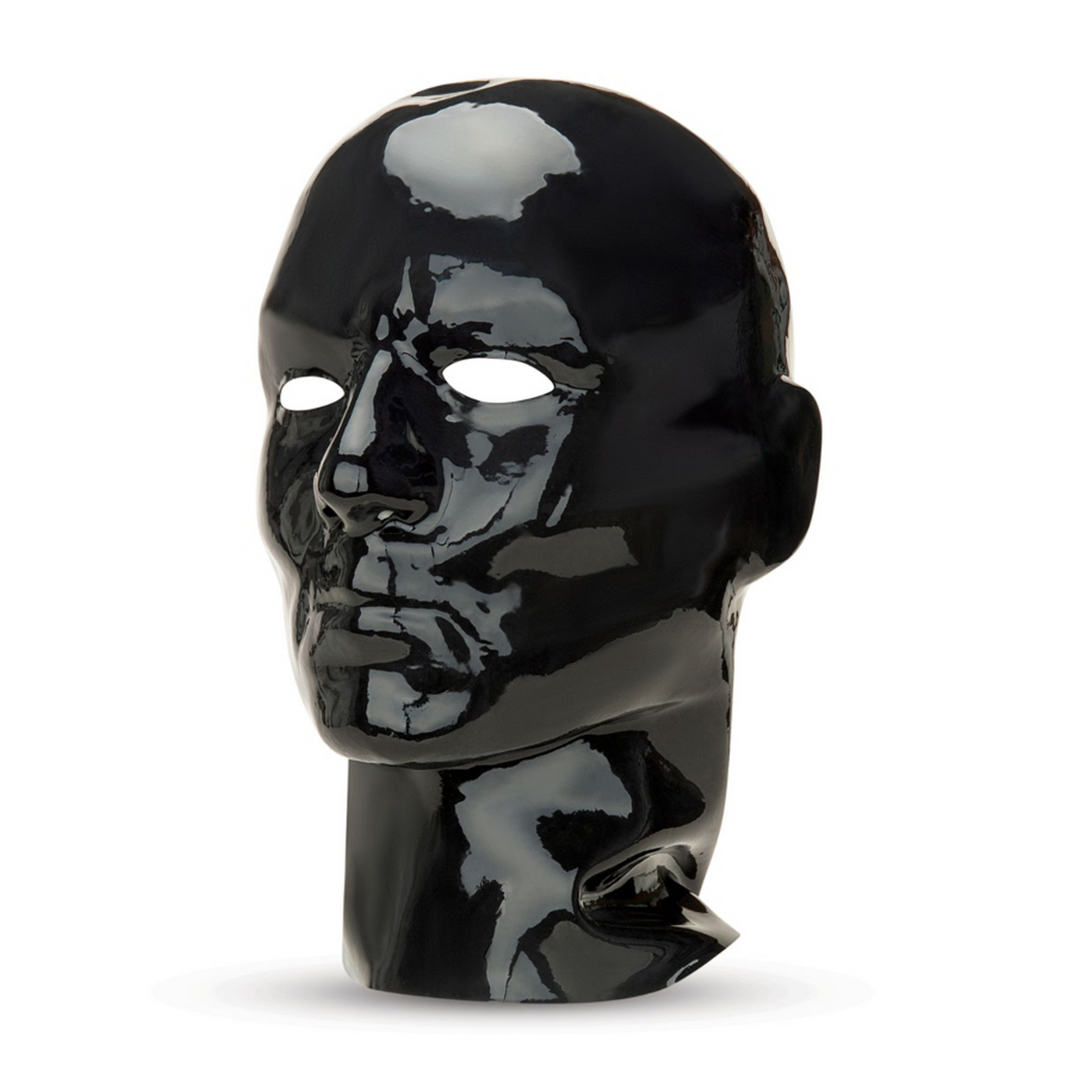 Latex Kap - Zwart - Afbeelding 3