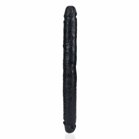 Slim Double Ended Dong 14 / 35,6 cm - Zwart