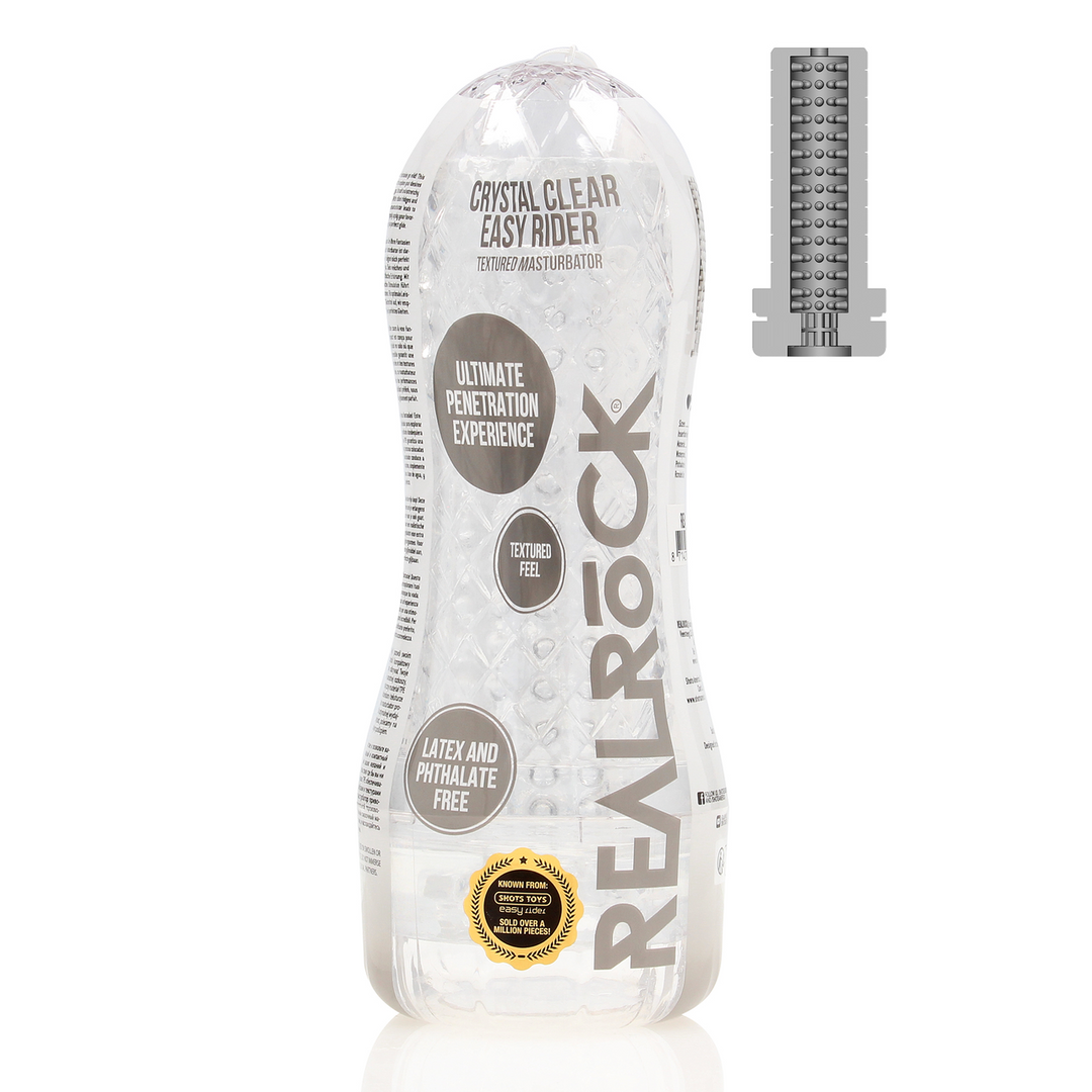 Easy Rider - Textured Masturbator - Transparant